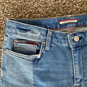 Tommy Hilfiger high waisted ankle straight jeans